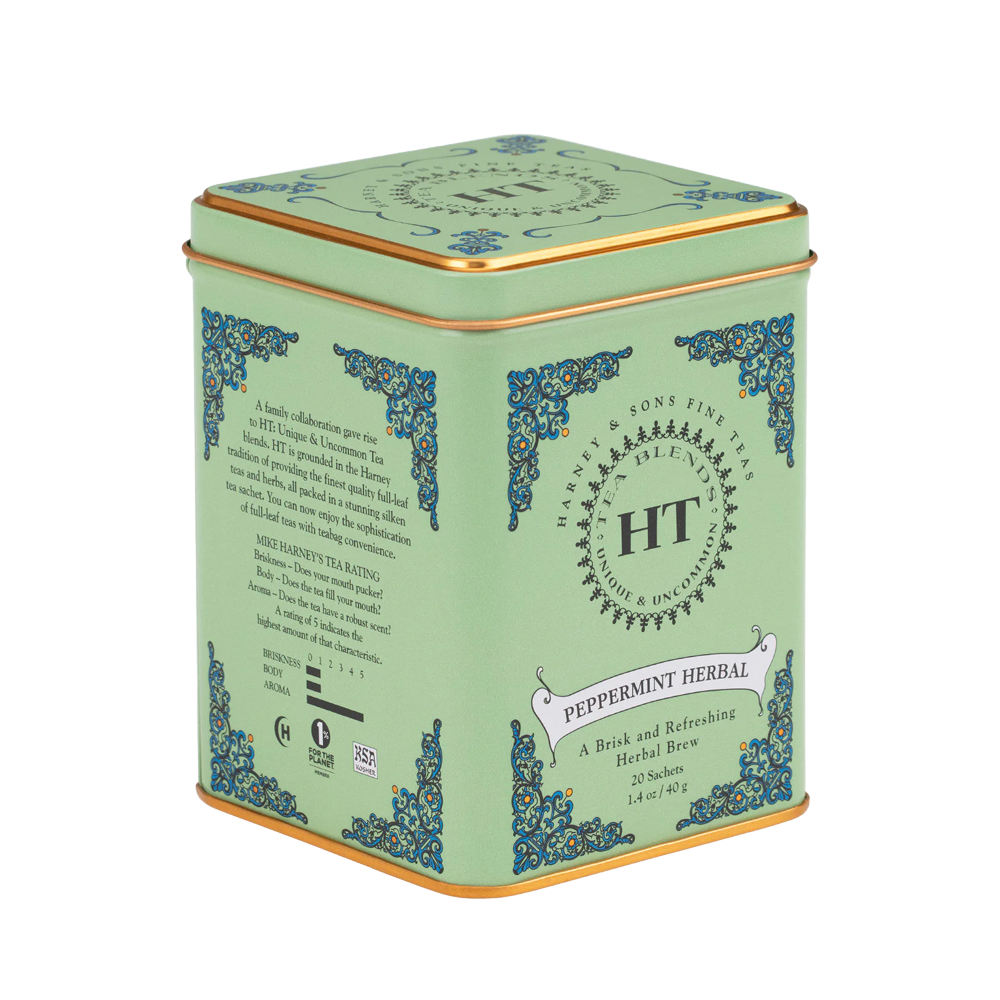 Harney & Sons Peppermint Herbal Tea - Case of 4